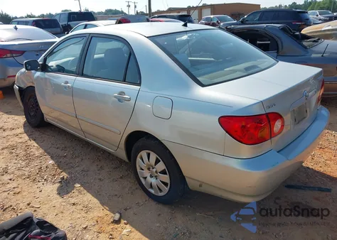 2004 Toyota Corolla Le из США, поврежденный, VIN JTDBR32E342028846